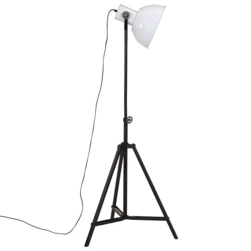 Подова лампа, 25 W, бяла, 61x61x90/150 см, E27