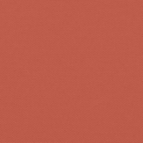 Прибираща се странична тента, теракота, 140x600 см