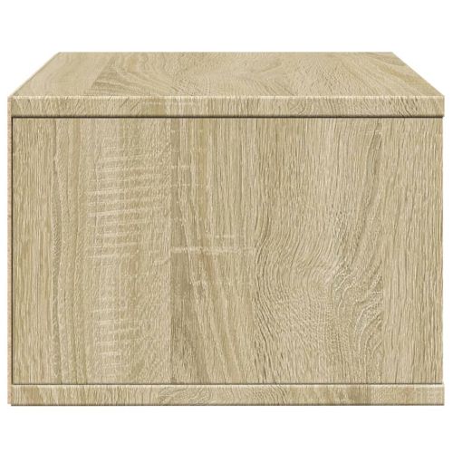 Стойка за принтер, дъб сонома, 40x32x22,5 см, инженерно дърво