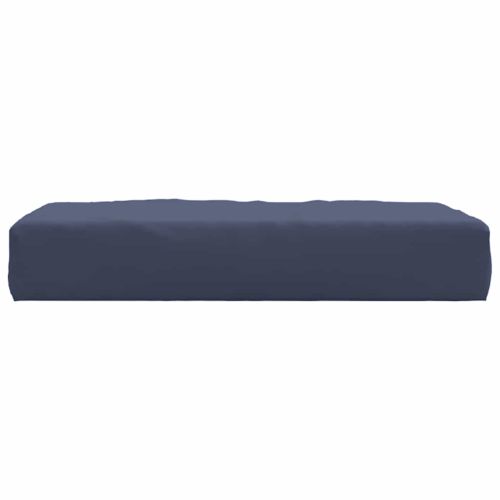Палетна възглавница нейви синя 60x60x9,5 см Оксфорд плат