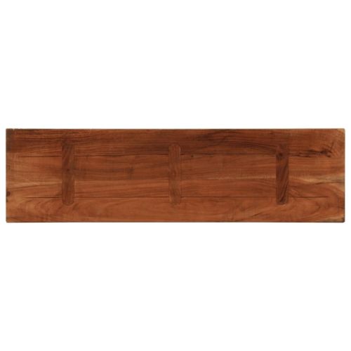 Плот за маса 110x30x3,8 см правоъгълен регенерирано дърво масив