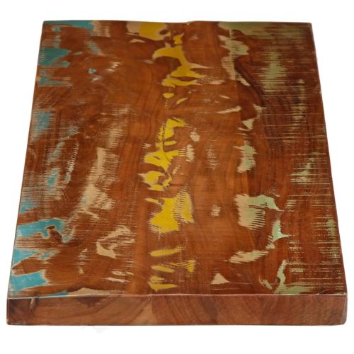 Плот за маса 120x20x3,8 см правоъгълен регенерирано дърво масив