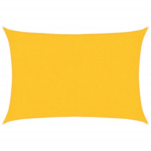 Платно-сенник, 160 г/м², правоъгълно, жълт, 2x3 м, HDPE