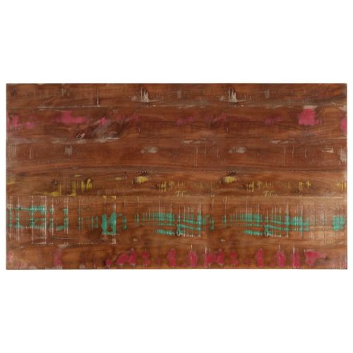 Плот за маса 120x60x1,5 см правоъгълен регенерирано дърво масив