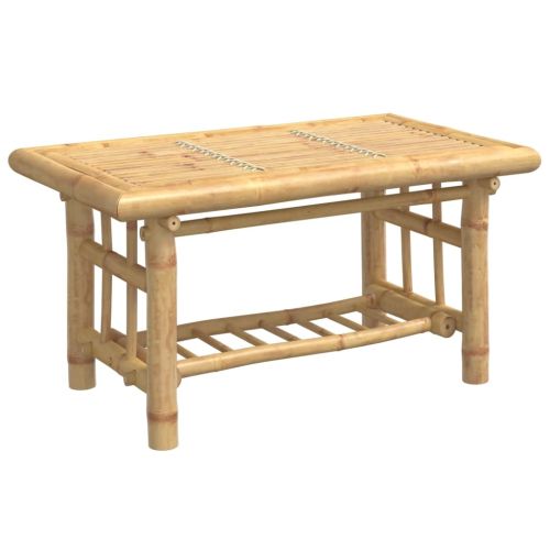 Маса за кафе 70x45x36 см бамбук