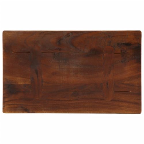 Плот за маса 50x40x2,5 см правоъгълен регенерирано дърво масив