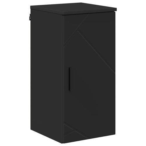Комплект мебели за баня 5 бр. Черно 61 x 35 x 64 см