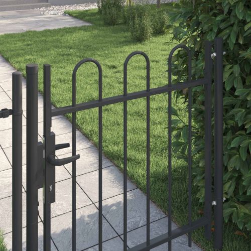 Врата за ограда BOXTEL 103 x 150 cm Прахово боядисана стомана