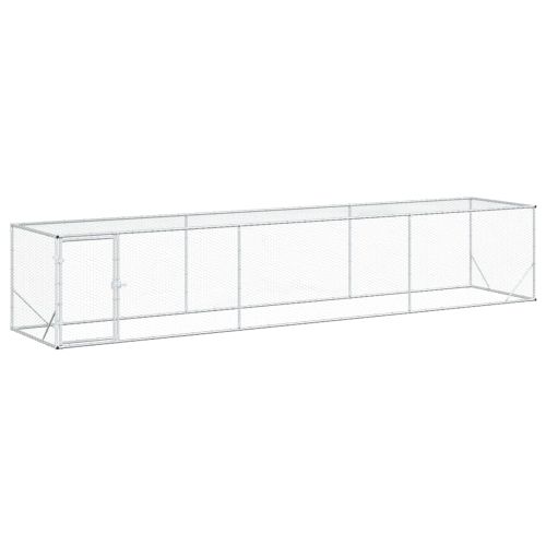 Птича птица Сребристо 500 x 100 x 100 cm Поцинкована стомана