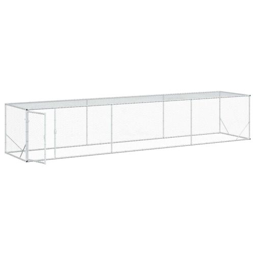 Птича птица Сребристо 500 x 100 x 100 cm Поцинкована стомана