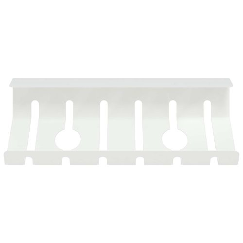 Т Tray за управление на кабелите под бюрото 2 бр. Бяло