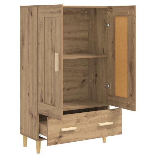 Висок шкаф Дъб артизан 70 x 31 x 115 см Инженерна дървесина