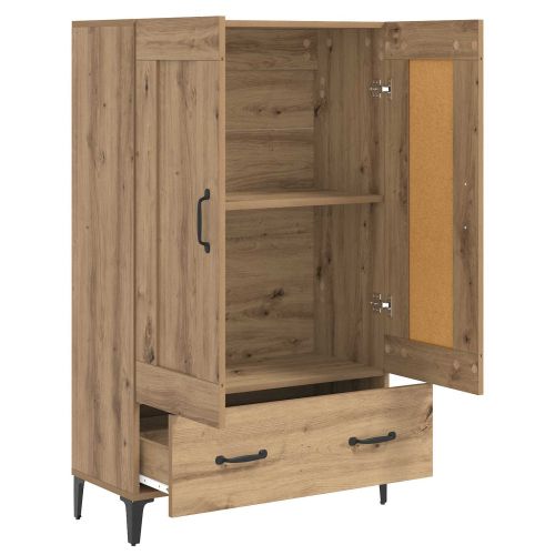 Висок шкаф Дъб артизан 70 x 31 x 115 см Инженерна дървесина