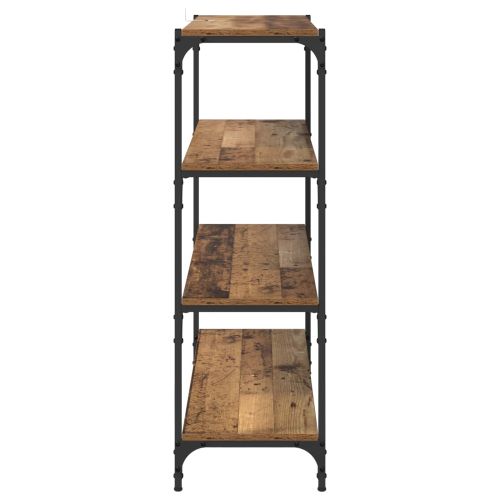 Шкаф за книги Старо дърво 100 x 33 x 100 см