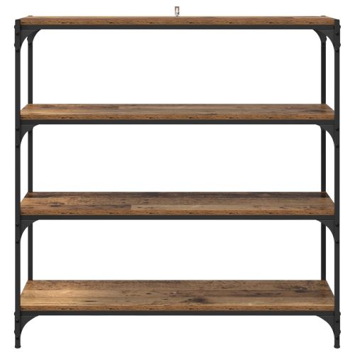Шкаф за книги Старо дърво 100 x 33 x 100 см