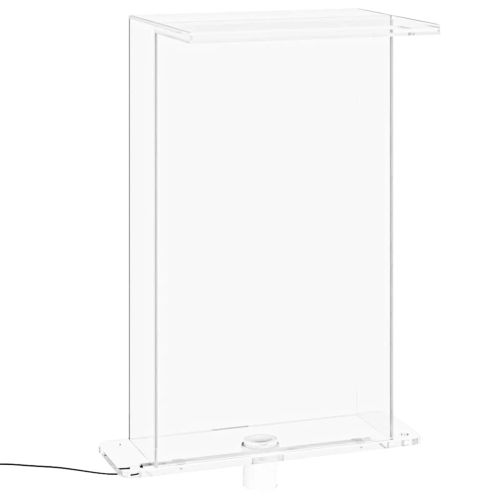 Фонтан за басейн с RGB светодиоди, акрил, 51 см