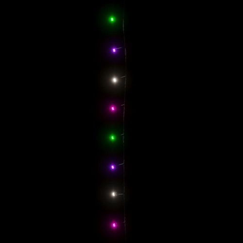LED стринг с 300 LED пастелен многоцветен 30 м PVC