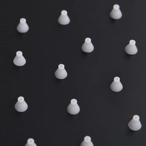 Rainshower душ пита, инокс, 30x20 cм, правоъгълна, черна