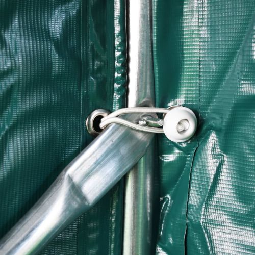 Гаражна тента, PVC, 1,6х2,4 м, зелена