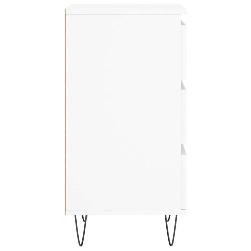 Бюфет бял 40x35x70 см инженерно дърво