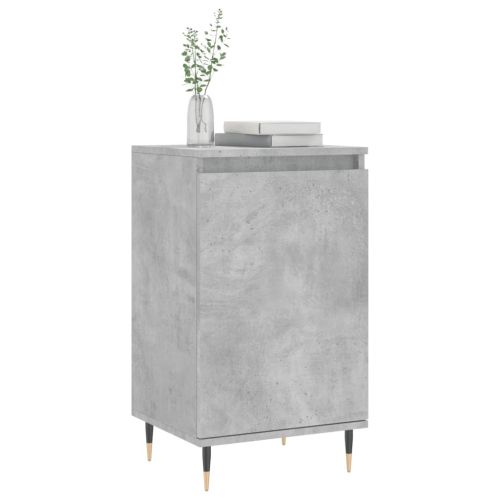 Бюфет бетонно сив 40x35x70 см инженерно дърво