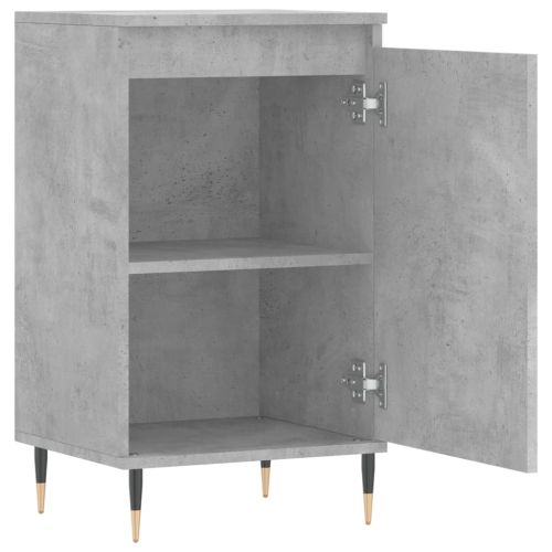Бюфет бетонно сив 40x35x70 см инженерно дърво