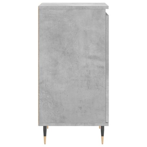 Бюфет бетонно сив 40x35x70 см инженерно дърво