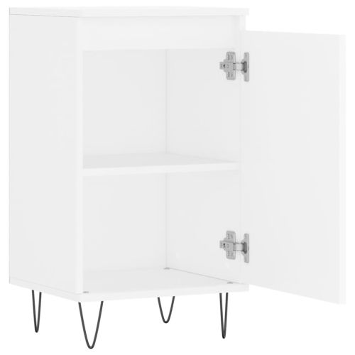 Бюфет бял 40x35x70 см инженерно дърво