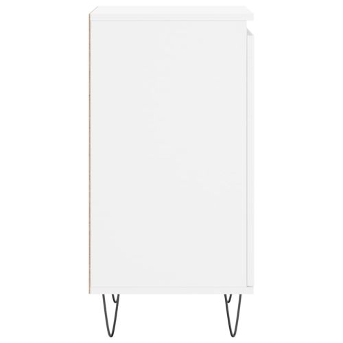 Бюфет бял 40x35x70 см инженерно дърво