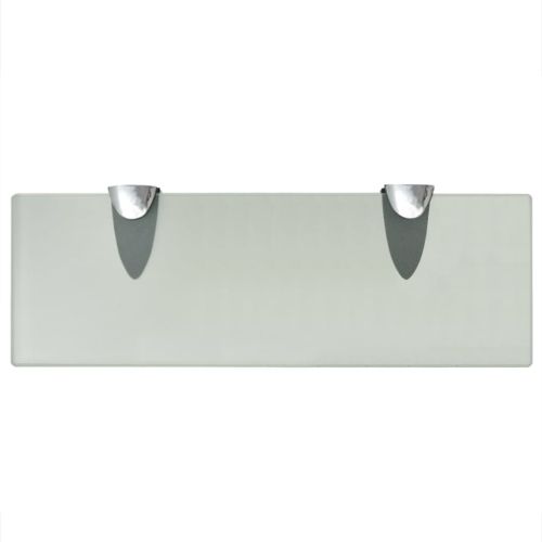 Подвижни рафтове, 2 бр, стъкло, 30x10 см, 8 мм
