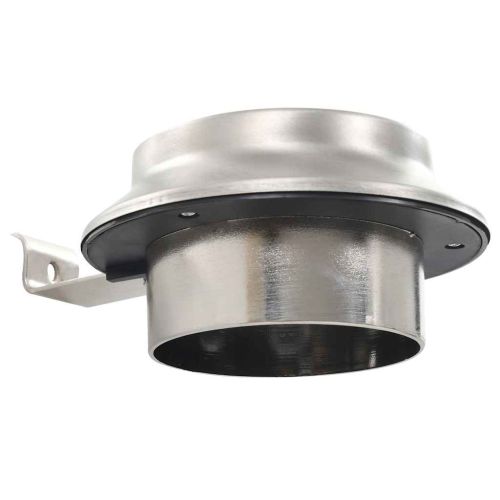 Градински соларни лампи, 6 бр, LED, кръгли, 12 см, бели