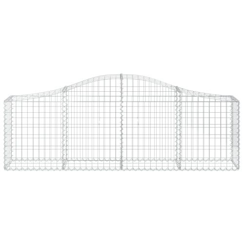 Габионни кошници арка 6 бр 200x30x60/80 см поцинковано желязо