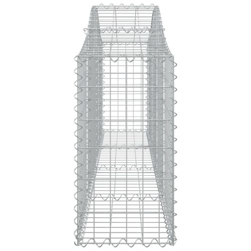 Габионни кошници арка 6 бр 200x30x60/80 см поцинковано желязо