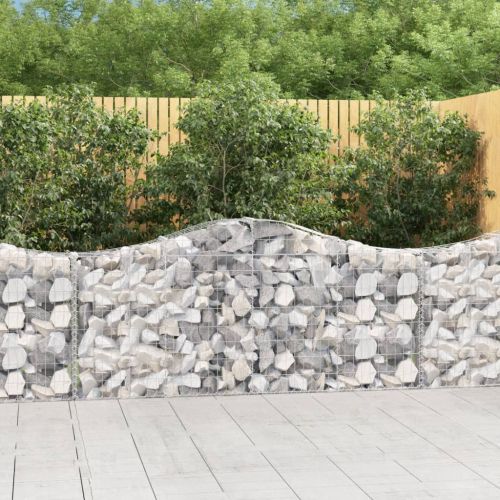 Габионни кошници арка 18 бр 200x30x80/100 см поцинковано желязо