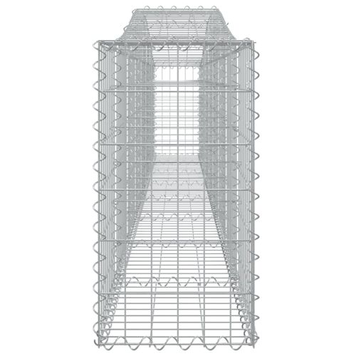 Габионни кошници арка 4 бр 400x30x60/80 см поцинковано желязо