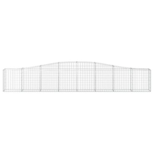 Габионни кошници арка 15 бр 400x30x60/80 см поцинковано желязо