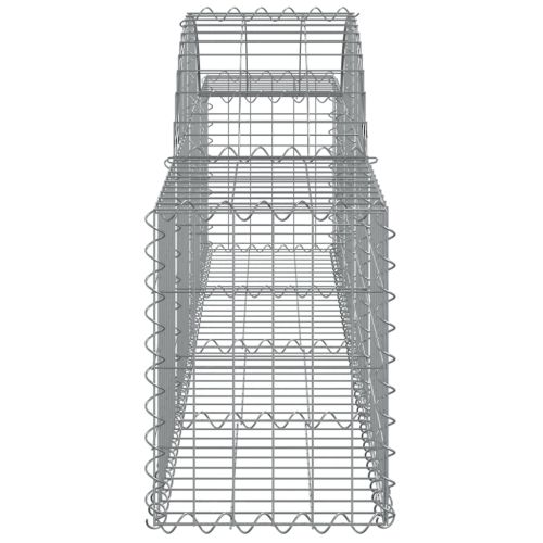 Габионни кошници арка 15 бр 200x30x40/60 см поцинковано желязо