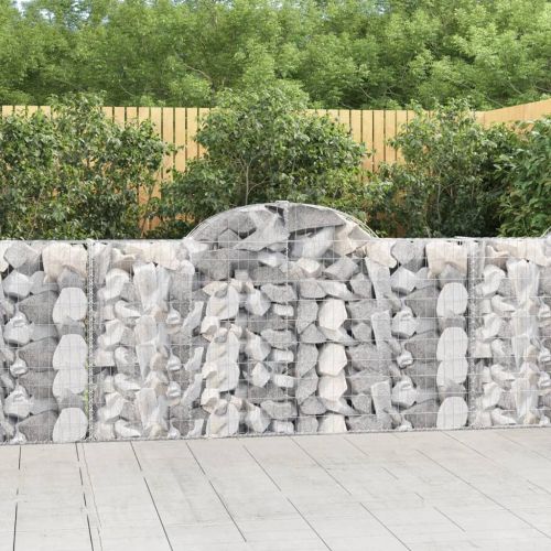 Габионни кошници арка 11 бр 200x30x100/120см поцинковано желязо