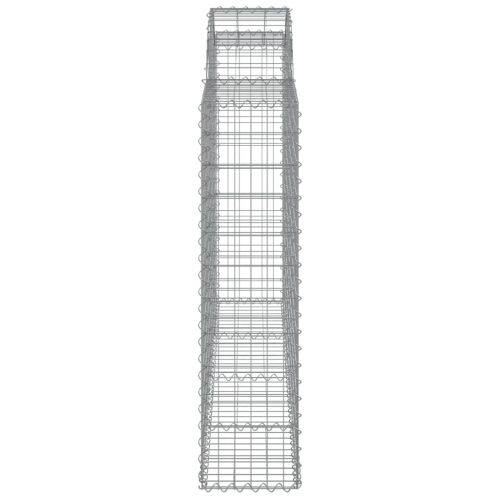 Габионни кошници арка 4 бр 200x30x120/140см поцинковано желязо
