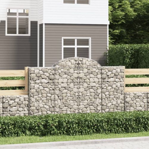 Габионни кошници арка 15 бр 200x30x120/140см поцинковано желязо