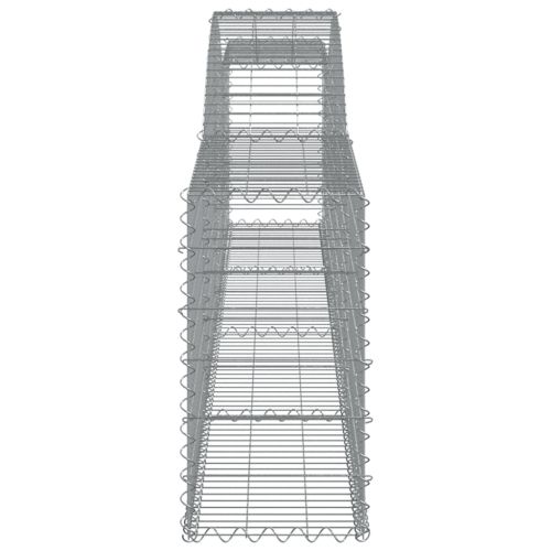 Габионни кошници арка 3 бр 400x30x60/80 см поцинковано желязо