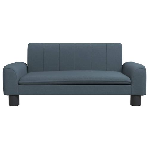 Кучешко легло кучешкосиво 70x45x30 см текстил