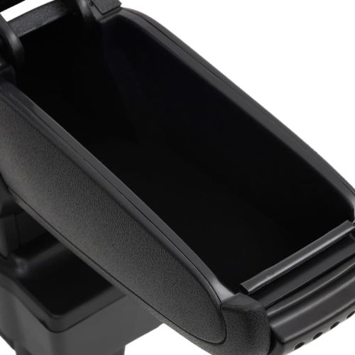 Подлакътник за кола черен 12x37x(31-48) см ABS