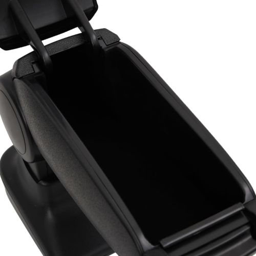 Подлакътник за кола черен 15x35x(30-47) см ABS