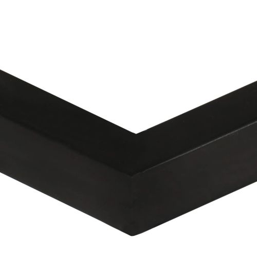 U-образна странична маса 45x30x61 см регенерирано дърво масив