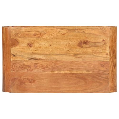 Маса за кафе, 90x50x30 см, акациево дърво масив
