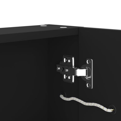 LED шкаф с огледало за баня, 50x13x70 см