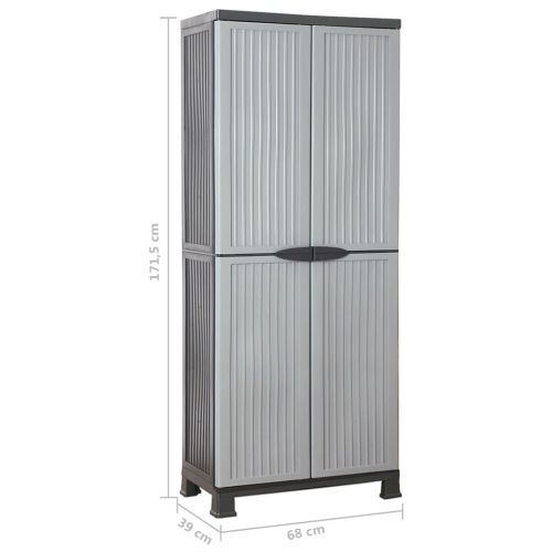Пластмасов шкаф 68x39x171,5 см