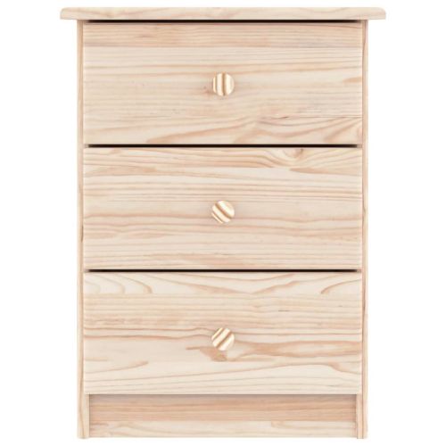 Нощно шкафче ALTA 41x35x55,5 см бор масив
