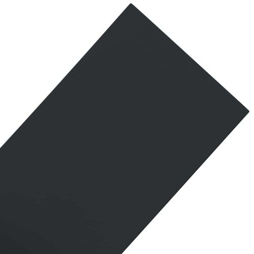Градински кантове, 2 бр, черни, 10 м, 20 см, полиетилен